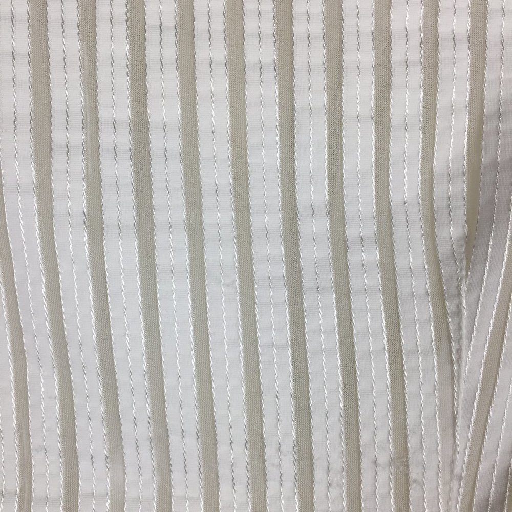 Express Medium Button Down Shimmer Thread Top - image 5